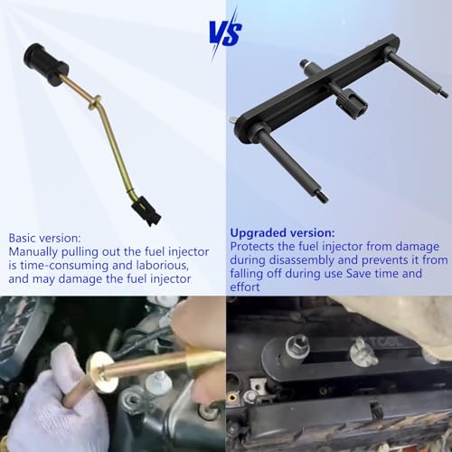 ZKTOOL New Upgraded Version Fuel Injector Puller Removal Tool Compatible with Land Rover Jaguar 3.0L 5.0L Gasoline Engine, Easily Remove Fuel Injectors Without Damage, Replaceable 310-197 - color: PLUS 310-197
