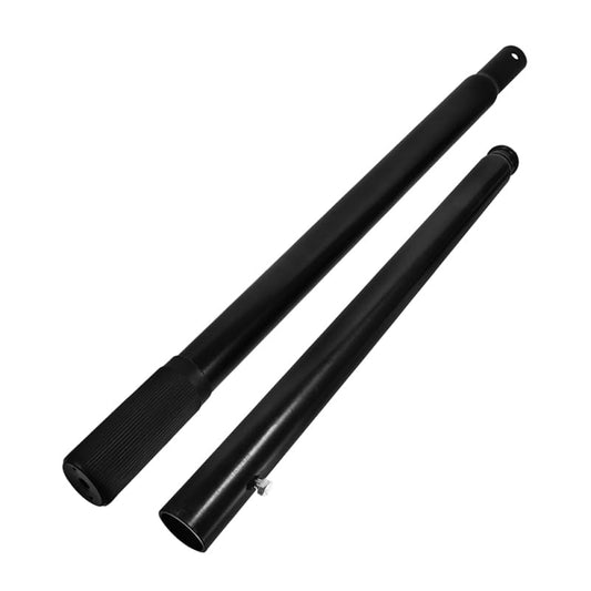 Floor Jack Handle Replacement: 2Pcs 3 Ton Horizontal Hydraulic Lift Pole Extension Part - Automotive Car Tire Hoist Trolley Rod, Anti-Slip Grip Lever Bar