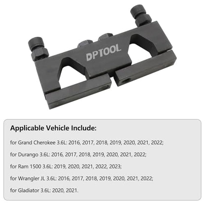 DPTOOL Camshaft Holding Timing Tool for Chrysler 3.6L 2025200090 | Cam Locking Tool for for Chrysler 3.6L Upgrade PHEV WD WK JL DT Engines - size: Camshaft Holding Tool