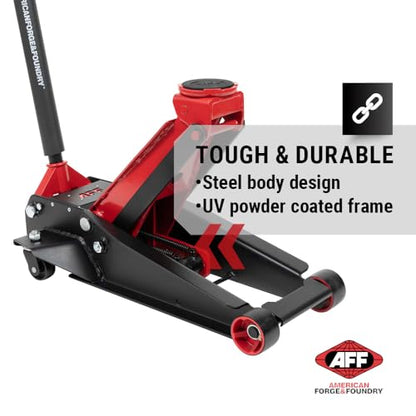 AFF 3.5 Ton Floor Jack - Lightning Lift Hydraulic Car Jack - Super Duty - style: Super Duty