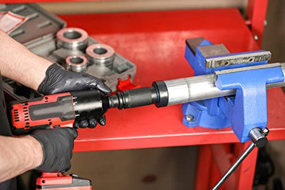 ARES 14025 7-Pc Exhaust Pipe Expander Kit - 1-5/8 to 4-1/4-In | Impact-Rated; Heavy-Duty Storage Case Included