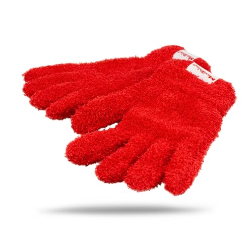 Maxshine Universal Plush Microfiber Gloves | Ultra-Soft Wash Gloves for Car Detailing | Scratch-Free Reusable Cleaning Accessory | Perfect for Reaching & Cleaning Small Areas on Cars & Auto Surfaces
