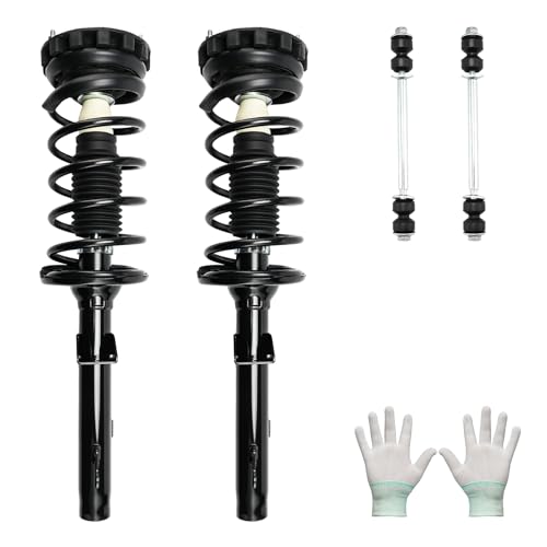 KAX Rear Complete Strut & Coil Spring Assembly Sway Bar Stabilizer Link Suspension Kit Replacement for Ford Taurus 1994-2007,Mercury Sable 1994-2005,Replace 171616*2 SR4011*2 Amortiguadores Traseros - size: 1994-2007 Ford Taurus-Rear