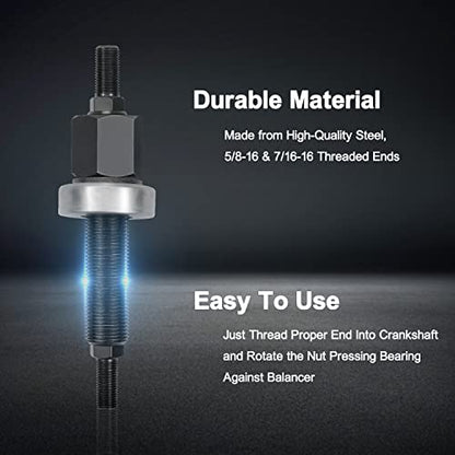 Harmonic Balancer Installation Tool Fits Chevy SBC BBC Replacement 66515