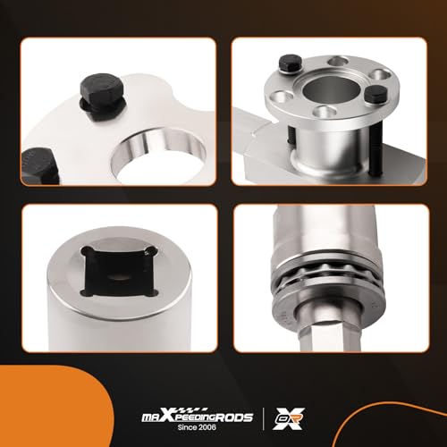 maXpeedingrods Crankshaft Pulley Removal Install Tool, Crank Damper Pulley Puller Remover for Jaguar Land Rover 3.0 V6 / 5.0 V8, 303-1437 303-1438 303-1439 303-1440 303-1441