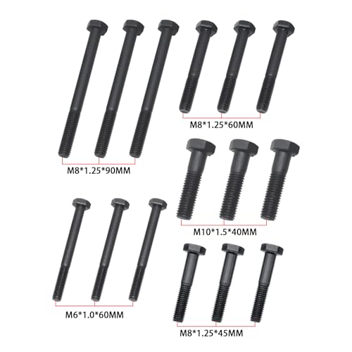 59 Pcs Harmonic Balancer Puller Removal & Installation Tool Kit, Flywheel Remover, Crankshaft Pulley Removal Steering Wheel Pulling Set, Compatible with Buick Regal, Lacrosse GL8, Firstland, etc.