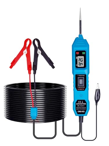 6-24V DC Circuit Tester Automotive, Power Circuit Probe Tester, Test Light, Voltage Tester, Automotive Short Circuit Breaker Finder Electrical Tools