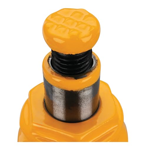 Performance Tool W1621 2-Ton (4,000 lbs.) Heavy Duty Hydraulic Bottle Jack,Yellow - size: 2-Ton