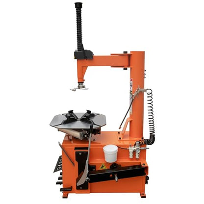 Albott 2HP Tire Changer Machine, 110V Heavy-Duty Wheel Changer for 10"–22" Rims, Outside Clamp 10"–17" Inside Clamp 12"–22", Tire Mounting and Demounting Tool for Home Garage & Auto Shop - size: 10"–22" Compact Single Head