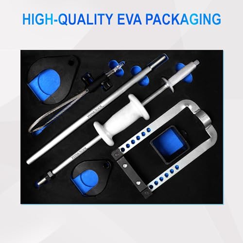 Inner 63mm 48mm Master CV Joint Puller Slide Hammer Front Wheel Drive Axle Tools,4LBS slide hammer 460mm， U-Shaft section disassembly tool set, YSS090
