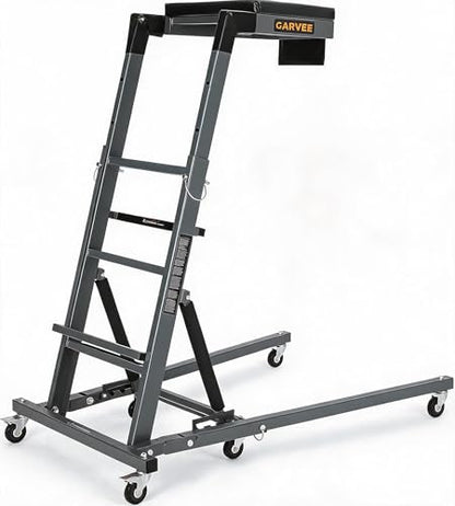 Garvee Automotive Top Side Creeper, 400 LBS, Dark Gray | 48-68Inch Adjustable Height, 6 Swivel Casters, Foldable, Heavy Duty, For Garage & Auto Shop Repair - color: Dark Gray