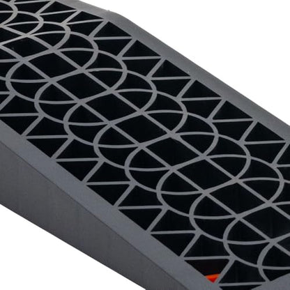 Low Car Ramps for Oil Change, 5,000 lb GAWR, 2.5" Lift, Black Widow