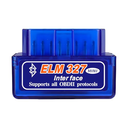 ELM327 OBDⅡ Car Auto Diagnostic Scanner, Professional Auto Bluetooth Scan Tool Engine Fault Code Reader, Portable Vehicle Interface Adapter Check Engine Light Code Reader - color: 1 PCS