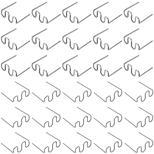 1000pcs Welding Rods Hot Staple Repair Machine Plastic Welding Hot Stapler | For Repair Machine Car Bumpers Dashboards Lamp Holders Plastics Rings Daily Plastics Supplies 0.8 0.6mm(Wave Shape)