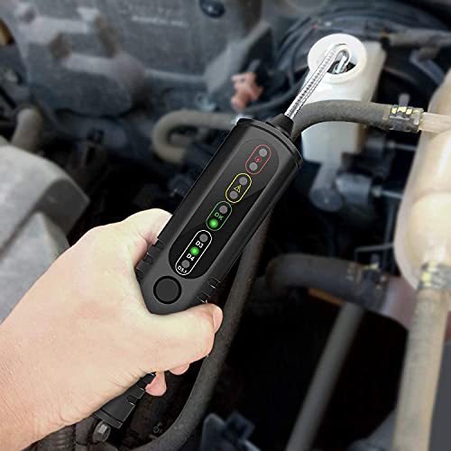 Brake Fluid Tester, Auto Brake Diagnostic Testing Tool, Hydraulic Fluid/Liquid/Oil Moisture Analyzer with 9 LED Indicators for DOT3/DOT4/DOT5.1 Brake Fluid(BF100) - color: BF100