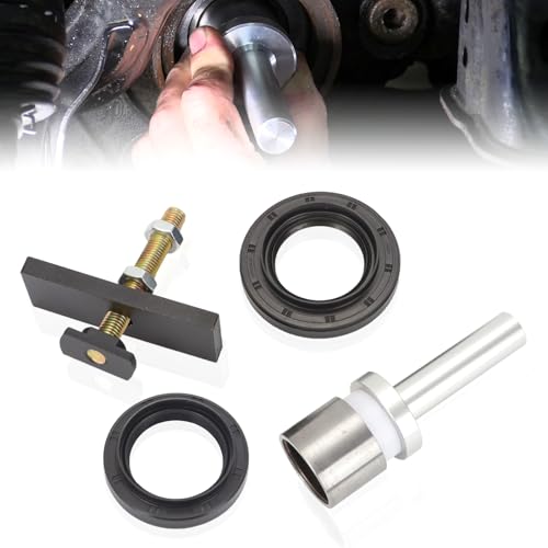motoparty CV Axle Bearing Puller Seal Kit for Toyota 8" Clamshell for 4Runner/Tacoma/FJ Cruiser Replaces #18195 Includes Genuine Seal 90311-47013 90311-47027