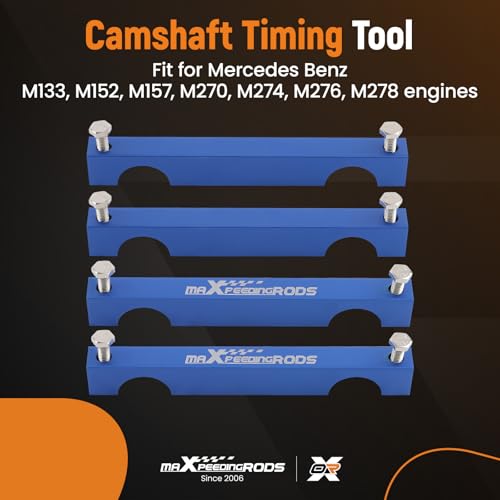 maXpeedingrods Engine Alignment Locking Timing Tool Kit for Mercedes Benz M157 M276 M278, with 3PCS Camshaft Adjuster Tools T100 Camshaft Scoket Fuel Injector Puller, 276589014000, 278589002300 - style: 10 Pcs