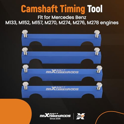 maXpeedingrods Engine Alignment Locking Timing Tool Kit for Mercedes Benz M157 M276 M278, with 3PCS Camshaft Adjuster Tools T100 Camshaft Scoket Fuel Injector Puller, 276589014000, 278589002300 - style: 10 Pcs