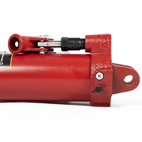 8-Ton (16,000 lb) Quick Lift with Air Pump&Clevis Base Long Ram Hydraulic Bottle Jack for Engine Cranes, Engine Lift Hoists with Handle - size: 8 Ton with Air Pump