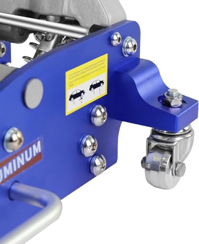2.5 Ton Low Profile Floor Jack, Heavy Duty Steel Racing Floor Jack with Dual Pistons Quick Lift Pump, Lifting Range 3.7"-18.7", Professional Hydraulic Car Jacks 2.5 Ton/5000 LBS Capacity, Grey - color: Grey - 2.5 Ton(Dual Pump), Lift 3.7"-18.7"