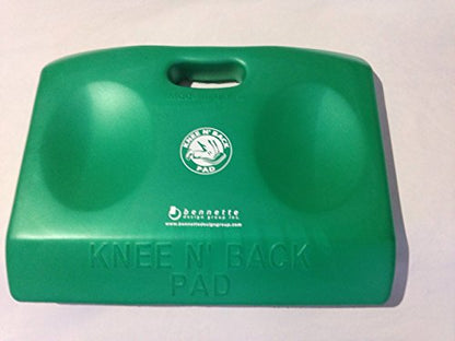 Inc 2" thick Knee N' Back Pad for Working on your Knees (Green) - color: Green