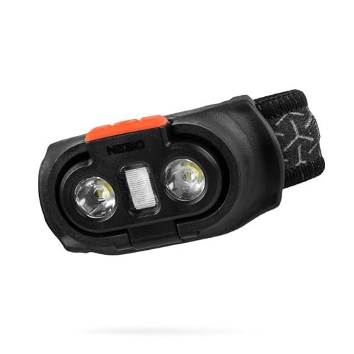 NEBO Einstein Powerful 1000 Lumen Headlamp with Flexpower, Compact Low-Profile Headlamp with 5 Light Modes, Black - style: 1000 Lumens