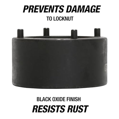 OEMTOOLS Toyota 4 Pin Hub Locknut Socket Removes/Installs Tacoma Locknuts | Removes and Installs Locknuts on Tacoma, 4Runner, and T100 4WD, 1/2 Inch Drive, Solid Pin Design, Prevents Locknut Damage - size: 4 Pin Socket