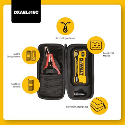 DeWalt Jump Starter DXAELJ18C 1800 Peak Amps | Lithium Ion, USB Power, Carrying Case - size: 1800 Peak Amp