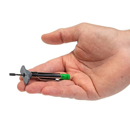 STEELMAN 422112G Color Coded SAE Tread Depth Gauge with Grey Base - style: Standard-SAE