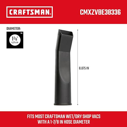 CRAFTSMAN CMXZVBE38336 1-7/8 in. LED Lighted Car Nozzle Vacuum Attachment - size: LED Car Nozzle