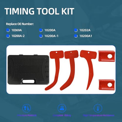 Timing Chain Kit Oil Pump Timing Tool Kit For Jeep Dodge Ram 3.6L 2011-2016 | For Jeep Cherokee Wrangler Dodge Durango Grand Caravan Challenger Ram ProMaster 1500 2500 3500 3.6L V6 2011-2016 5184352AF