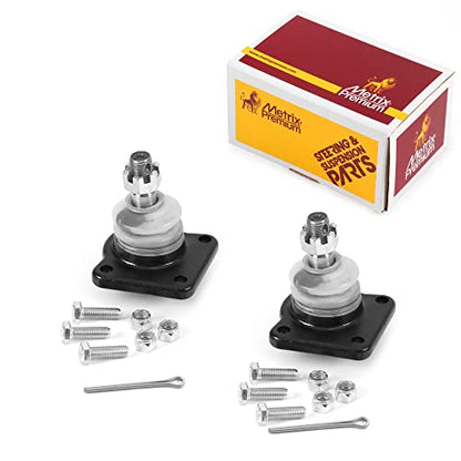 Metrix Premium Chassis Parts - 2 PC Front Upper Ball Joint Kit Fits 1970-1971 Ford Torino, 1970-1971 Ford Ranchero, 1967-1973 Mercury Cougar K8142, Made in Europe