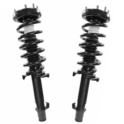 Detroit Axle - 4pc Front Suspension Struts Kit for Acura 2009 2010 2011 | 2012 TSX, 2 Struts with Coil Spring Assembly 2 Sway Bar End Links Replacement - size: 4QS54022/ sway kit
