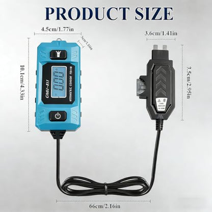 Automotive Circuit Fault Probe Tester - 20A 48V-High-Precision Current Tester, 2-in-1 Wire Tracer Short Finder, Built-in Front Light, Automotive Electrical Circuit Diagnostic Tool