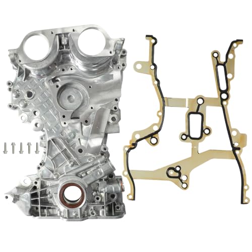 2011–2021 Engine Timing Cover & Gasket Fit For Buick Chevrolet 1.4 L4 Turbo | 1.4L Engine Timing Cover w/ Gasket Fit For Buick Encore Chevrolet Trax Sonic Cruze Limited L4 Turbo 11–21,28290048 55562793 - size: GM 1.4 timing cover