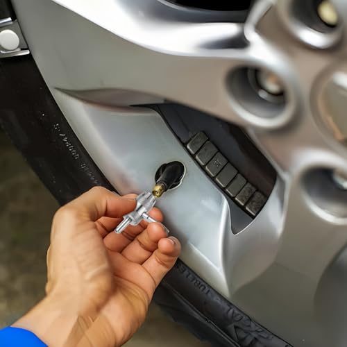 Tire Plug Kit Heavy Duty Professional - 67 Pcs Tire Repair Kit with Plugs for Car, Truck, SUV, Motorcycle, Semi Truck, Tractor, RV & ATV - Tire Repair Tools to Fix Punctures - color: 67 PCS Tire Repair Kit