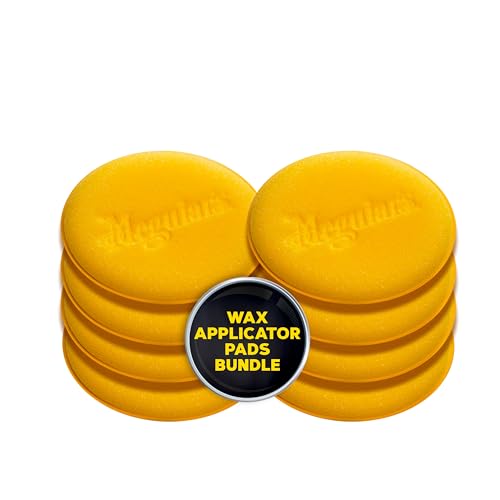 Meguiar's W0004 Supreme Shine 4" Foam Applicator Pads – 4 Count (Pack of 2) - size: (Pack of 2)
