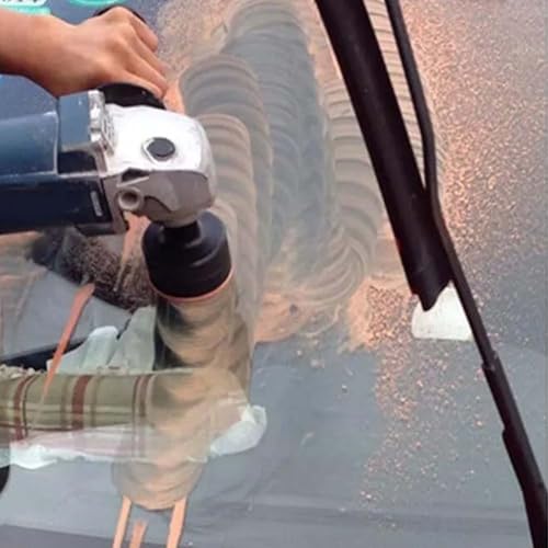 120g Oxido de Cerio para Pulir Vidrios, Cerium Oxide Glass Polishing Kit for Windshield Scratch Removal, Glass Scratch Repair, Restore Clarity on Car Windshields, Windows and Mirrors