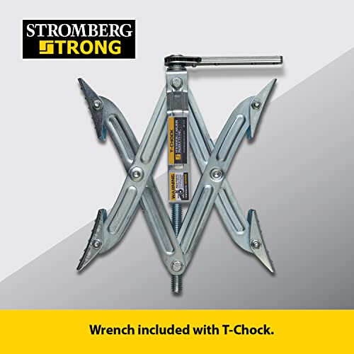 Stromberg Carlson JBP-T217.W Wrench for T-Chock - Replacement Wheel Chock Wrench for RV Stabilizers Heavy Duty T-Chock Tool for Tire Stabilization and Adjustment - Compatible with Stromberg RV Chocks - style: Wrench Pack of 1