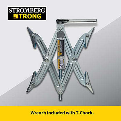 Stromberg Carlson JBP-T217.W Wrench for T-Chock - Replacement Wheel Chock Wrench for RV Stabilizers Heavy Duty T-Chock Tool for Tire Stabilization and Adjustment - Compatible with Stromberg RV Chocks - style: Wrench Pack of 1