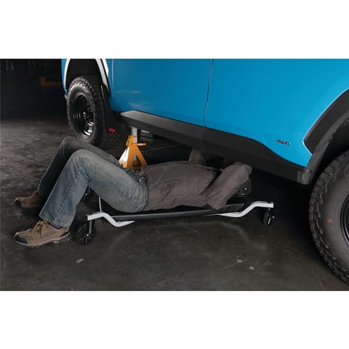 Performance Tool W85014 Low Profile Oversized Shop Mechanic X-Frame Creeper with Extra Padding, 38-Inch x frame oversized - style: 38" Oversized Frame