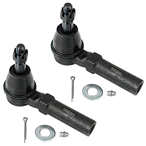 Detroit Axle - Front 8pc Suspension Kit for 2010-2017 Chevrolet Equinox GMC Terrain 2.4L, 2 Control Arms 4 Inner Outer Tie Rods 2 Boots 2011 2012 2013 2014 2015 2016 Replacement - size: 8CS48204/8PC