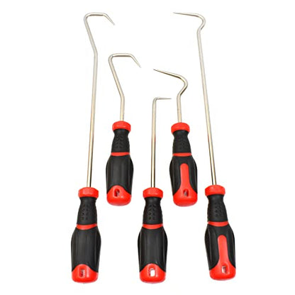 VCT 5-Piece Hook and Pick Set for Automotive Radiator/Coolant Hose Removal