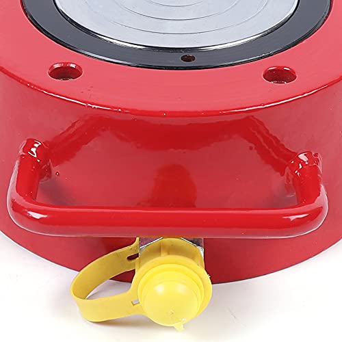 100 Ton Hydraulic Cylinder Jack,Pancake Cylinder Ram, Flat Lift Cylinder 16MM, Body Jack, Mini Hydraulic Floor Jack for Steel, Bridges, Machinery