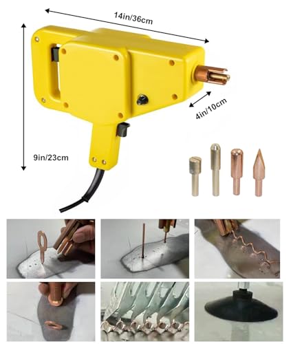 800VA Stud Welder & Dent Puller Kit with Slide Hammer, 110V Spot Welding Machine for Professional Auto Body Repair 5500