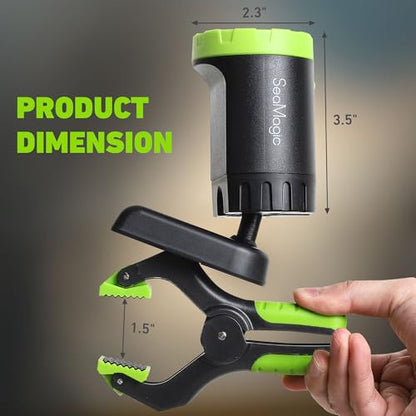 4-Pack Rechargeable LED Work Light, 360° Adjustable Spotlight with Magnetic Base & Clamp, Portable Clip Light for Garage, BBQ, Workshop, Construction, Car Repair, Household & Emergency Use - style: 4-Pack