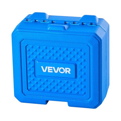 VEVOR 10 Pcs Bushing Bearing Race and Seal Driver Set with 9 Bushings and Handle Shaft, Bushing Driver Tool Set, Heavy Duty Aluminum Alloy Removal Puller Installation Tool Kit - size: 10pcs