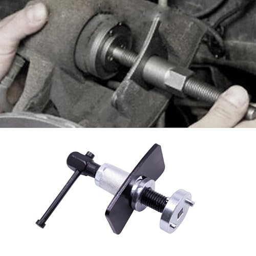 Car Brake Piston Wind Back Tool, Auto Brake Caliper Compression Tool, Auto Rear Brake Pad Wind Back Tool for Replacement of Rear Brake Pad, Universal for RV, SUV, Truck