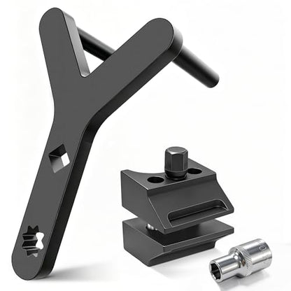 Strut Spreader Tool & Lower Control Arm Prying Tool,Suspension Tool Set,Ball Joint Removal Tool Kit for F W D, Import & Domestic Vehicles, Heavy Duty Steel for Safe, Fast Suspension Repair | Suspension Tool Set