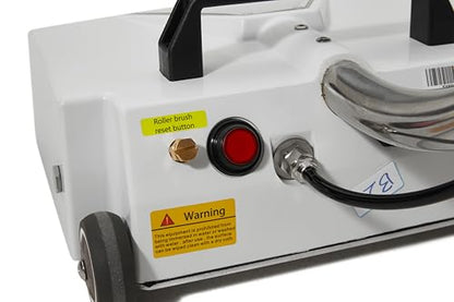 Dapper Commercial Box Carpet Extractor with 13" Motorized Brush Head, Cold Water Extraction, Strong Suction and 6.5 Gal Tanks — Ideal for Hotels, Offices, & Commercial Cleaning - size: 6.5 Gal - Cold Water Extraction